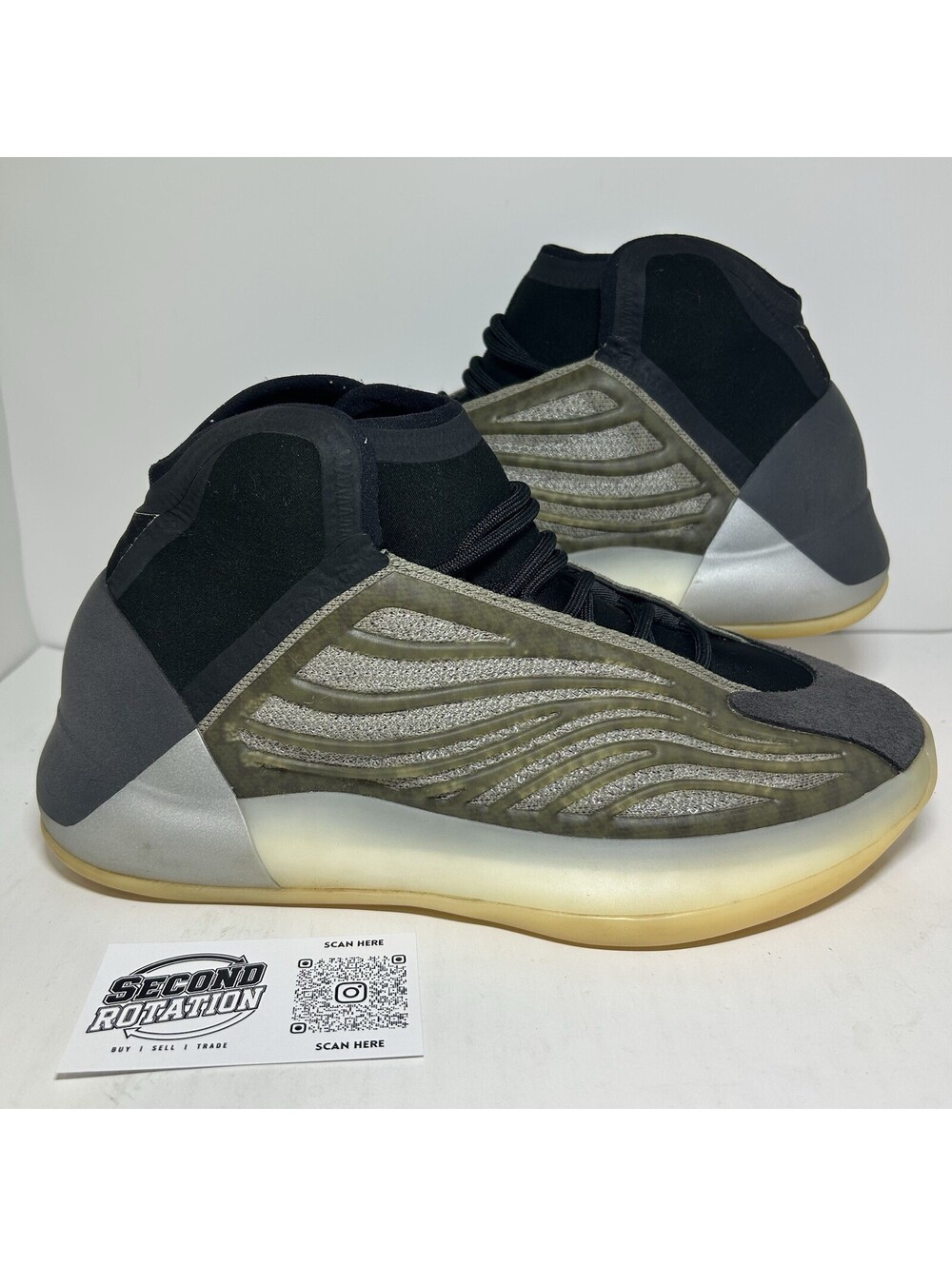 Adidas Yeezy QNTM Barium 2020 - Size 9 - (H68771)